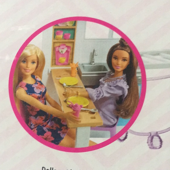 NIB Fully Furnished Barbie House,furniture & Accessories! - Picture 8 of 15